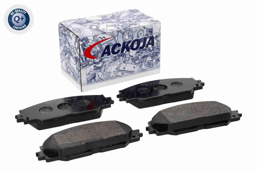 Jeu de 4 plaquettes de frein ACKOJA ref. A70-0217