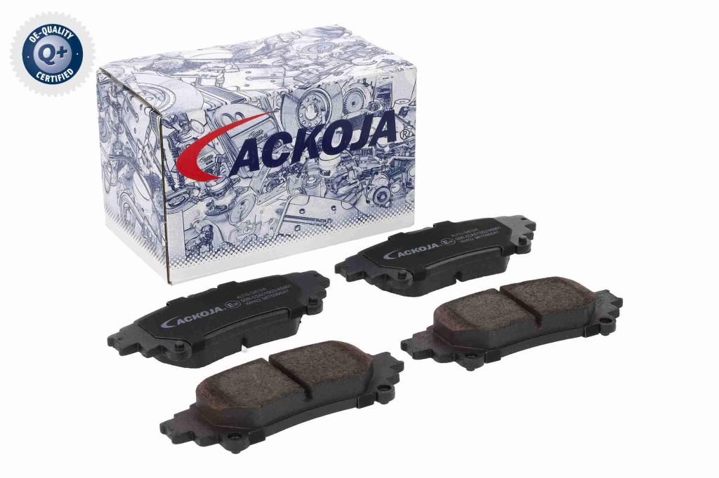 Jeu de 4 plaquettes de frein ACKOJA ref. A70-9634
