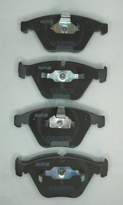 Jeu de 4 plaquettes de frein NIPPON PIECES SERVICES ref. B360W02