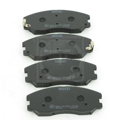 Jeu de 4 plaquettes de frein NIPPON PIECES SERVICES ref. D360O15