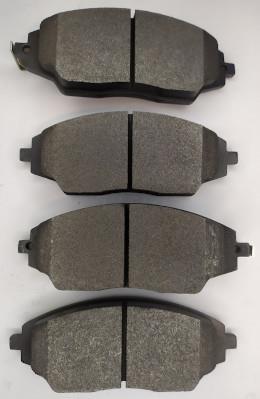 Jeu de 4 plaquettes de frein NIPPON PIECES SERVICES ref. D360O21