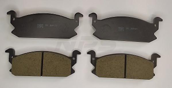 Jeu de 4 plaquettes de frein NIPPON PIECES SERVICES ref. D360U02