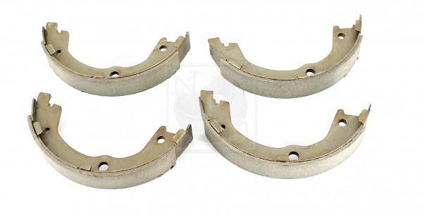 Jeu de 4 mâchoires de frein (Garniture de frein à tambour) NIPPON PIECES SERVICES ref. H350I20