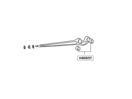 Silent bloc de suspension NIPPON PIECES SERVICES H400I57