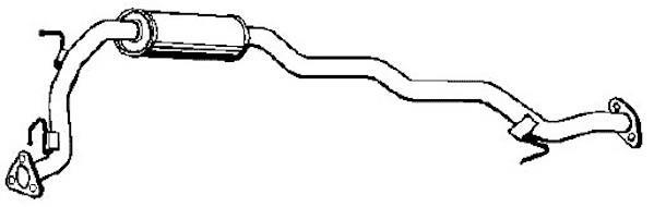 Echappement NIPPON PIECES SERVICES H430A154 Echappement NIPPON PIECES SERVICES H430A154