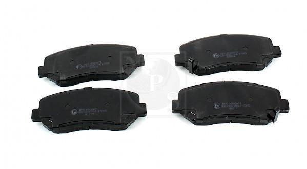 Jeu de 4 plaquettes de frein NIPPON PIECES SERVICES ref. M360A71