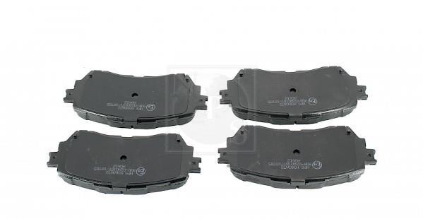 Jeu de 4 plaquettes de frein NIPPON PIECES SERVICES ref. M360A72