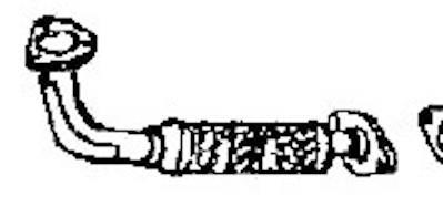 Tubo de escape NIPPON PIECES SERVICES ref. M430A142