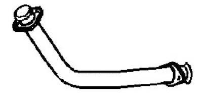 Tuyau d'échappement NIPPON PIECES SERVICES M430I104