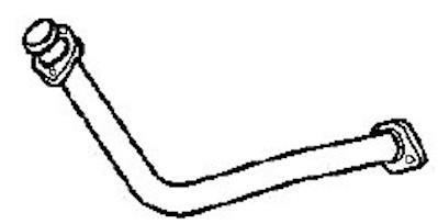 Tuyau d'échappement NIPPON PIECES SERVICES M430I115