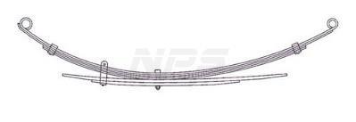 Hoja de ballesta NIPPON PIECES SERVICES ref. M460I05