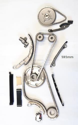 Jeu de distribution à chaînes (Kit chaîne de distribution) NIPPON PIECES SERVICES ref. N117N12
