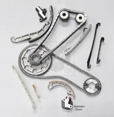 Jeu de distribution à chaînes (Kit chaîne de distribution) NIPPON PIECES SERVICES N117N15