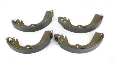 Jeu de 4 mâchoires de frein (Garniture de frein à tambour) NIPPON PIECES SERVICES N350N83