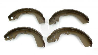 Jeu de 4 mâchoires de frein (Garniture de frein à tambour) NIPPON PIECES SERVICES N350N83