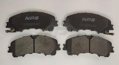 Jeu de 4 plaquettes de frein NIPPON PIECES SERVICES ref. N360N101