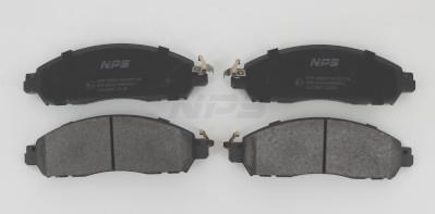 Jeu de 4 plaquettes de frein NIPPON PIECES SERVICES ref. N360N104