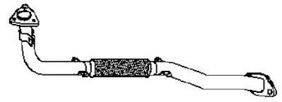 Tubo de escape NIPPON PIECES SERVICES ref. N430N139
