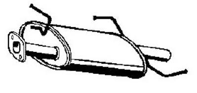 Echappement NIPPON PIECES SERVICES N430N57