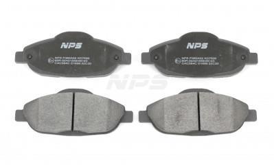 Jeu de 4 plaquettes de frein NIPPON PIECES SERVICES ref. P360A02