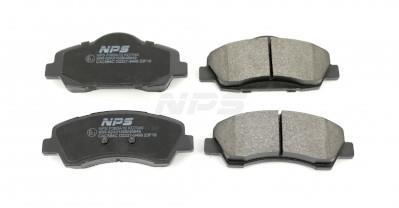 Jeu de 4 plaquettes de frein NIPPON PIECES SERVICES ref. P360A10