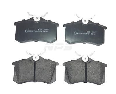 Jeu de 4 plaquettes de frein NIPPON PIECES SERVICES ref. P361A01