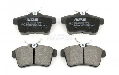 Jeu de 4 plaquettes de frein NIPPON PIECES SERVICES ref. P361A06