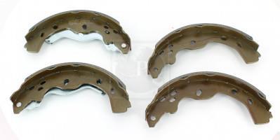 Jeu de 4 mâchoires de frein (Garniture de frein à tambour) NIPPON PIECES SERVICES ref. S350I35