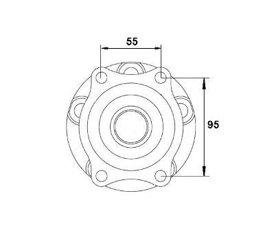 Roulement de roue NIPPON PIECES SERVICES ref. S471U11