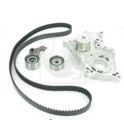Pompe à eau + kit de courroie de distribution (Kit courroie de distribution) NIPPON PIECES SERVICES ref. T118A01