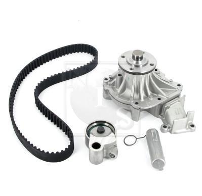 Pompe à eau + kit de courroie de distribution (Kit courroie de distribution) NIPPON PIECES SERVICES ref. T118A04