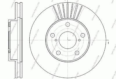 Disques de frein NIPPON PIECES SERVICES T330A03