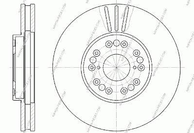 Discos de freno NIPPON PIECES SERVICES ref. T330A82