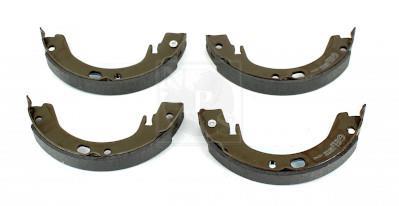 Jeu de 4 mâchoires de frein (Garniture de frein à tambour) NIPPON PIECES SERVICES ref. T350A43