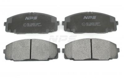 Jeu de 4 plaquettes de frein NIPPON PIECES SERVICES ref. T360A22