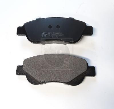 Jeu de 4 plaquettes de frein NIPPON PIECES SERVICES ref. T360A26