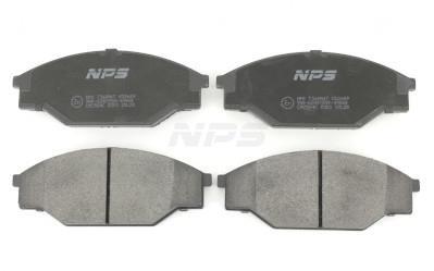 Jeu de 4 plaquettes de frein NIPPON PIECES SERVICES ref. T360A47