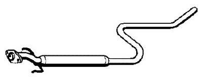 Silencieux central NIPPON PIECES SERVICES T430A24