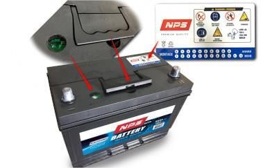 Batterie (de voiture) NIPPON PIECES SERVICES 62.0 - ref. U540L50B