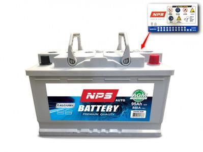 Batterie (de voiture) NIPPON PIECES SERVICES 95.0 - ref. U540L52B