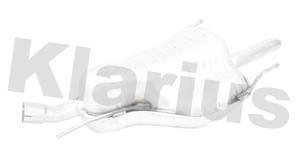 Tuyau d'échappement (Tuyau d'échappement) KLARIUS 220822