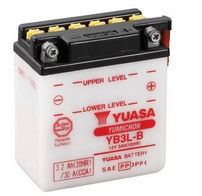 Batterie moto YUASA YB3L-B