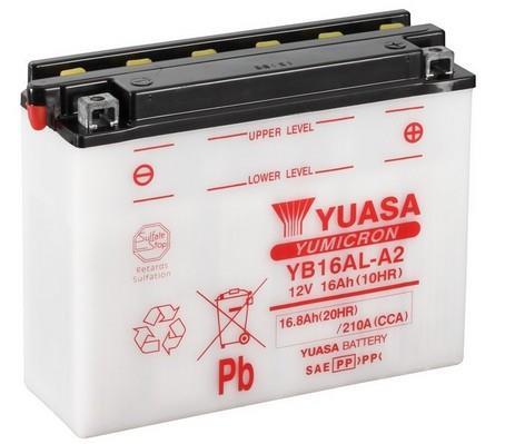 Batterie moto YUASA YB16AL-A2