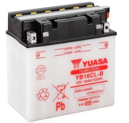 Batterie moto (Batterie 2 roues) YUASA ref. YB16CL-B