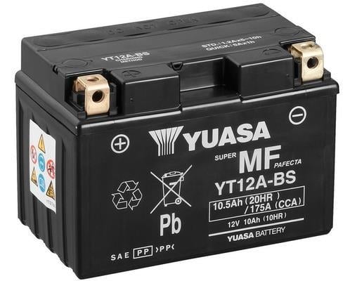 Batería moto YUASA ref. YT12A-BS