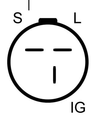 Alternateur LUCAS ref. LRB00262