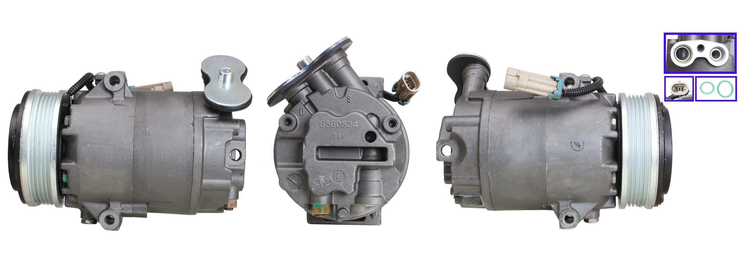 Compresseur, climatisation Lucas ACP165