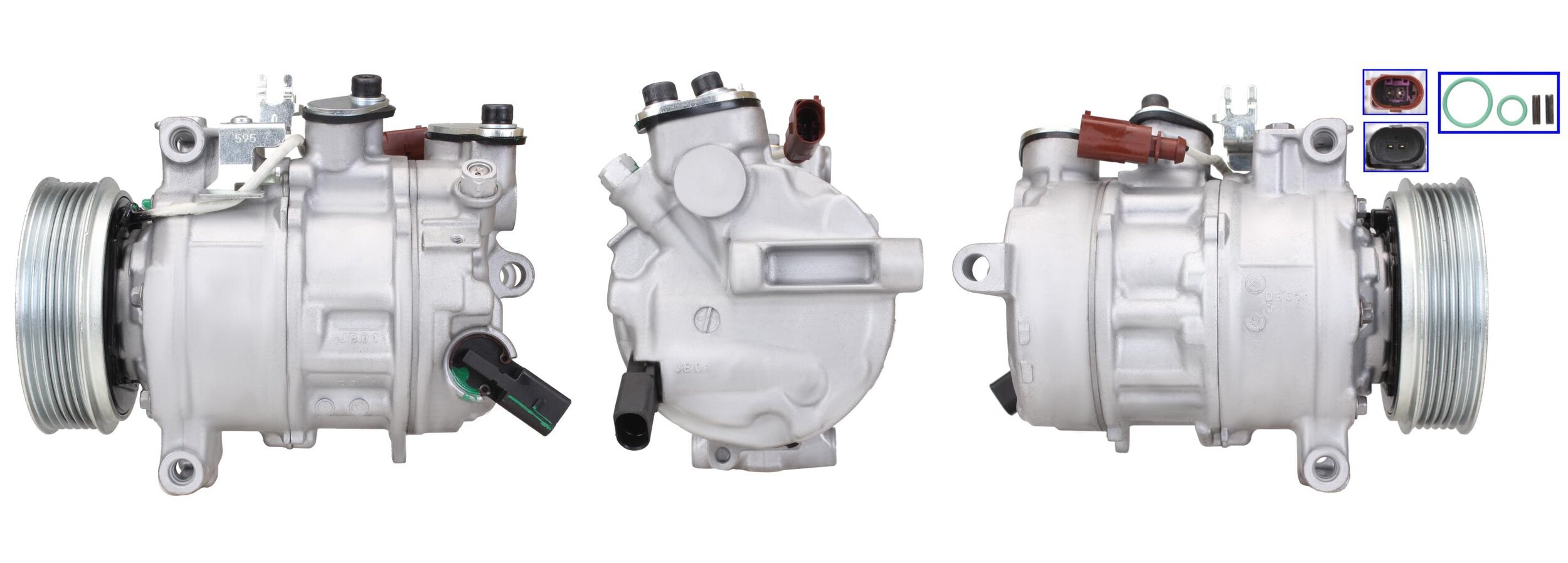 Compresor, aire acondicionado LUCAS ref. ACP01065