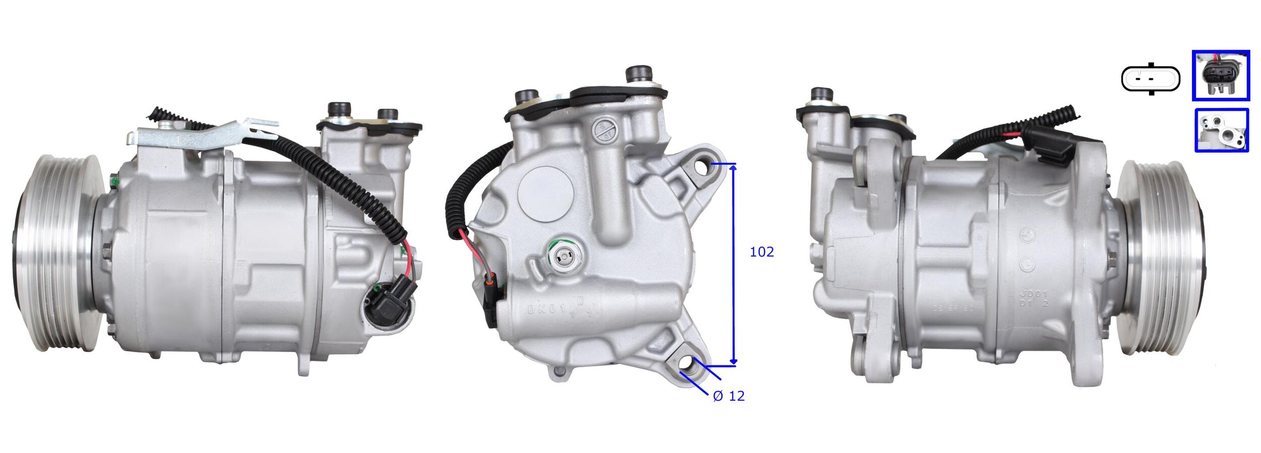 Compressor de climatização LUCAS ref. ACP01152