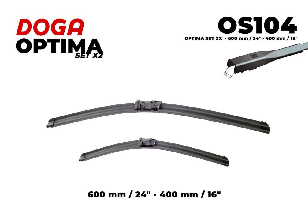 Escova de limpa-vidros DOGA ref. OS104